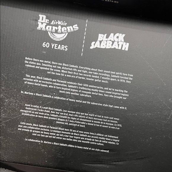 Dr. Martens Black Sabbath Boots - Picture 8 of 8